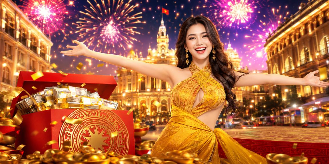 Không khí lễ hội cá cược và jackpot sôi động tại TP. Hồ Chí Minh với người dùng trẻ tham gia trực tuyến